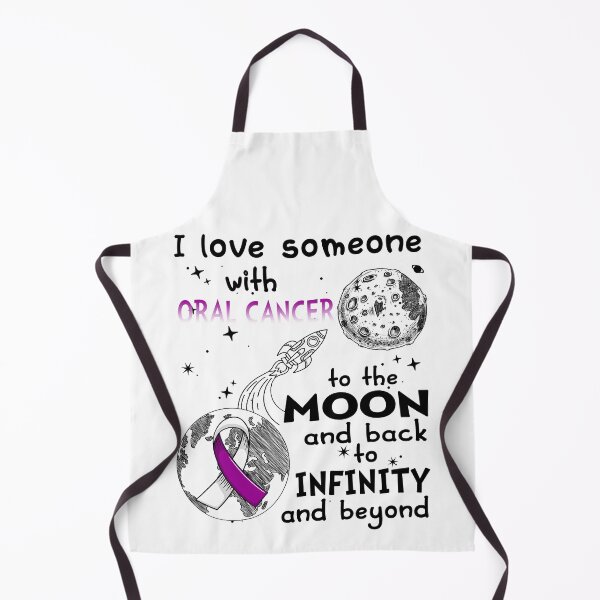 Item preview, I Love Someone With Oral Cancer To The Moon And Back designed and sold by heppenp.