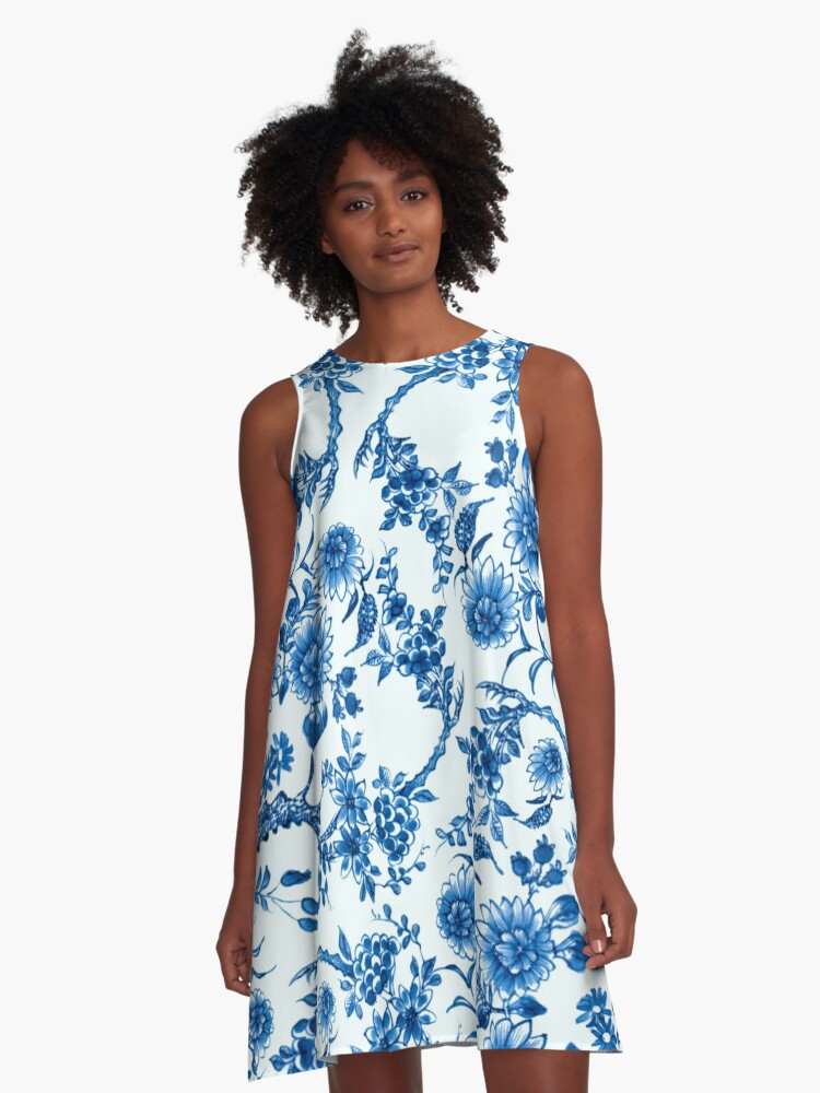 Blue clearance willow dress