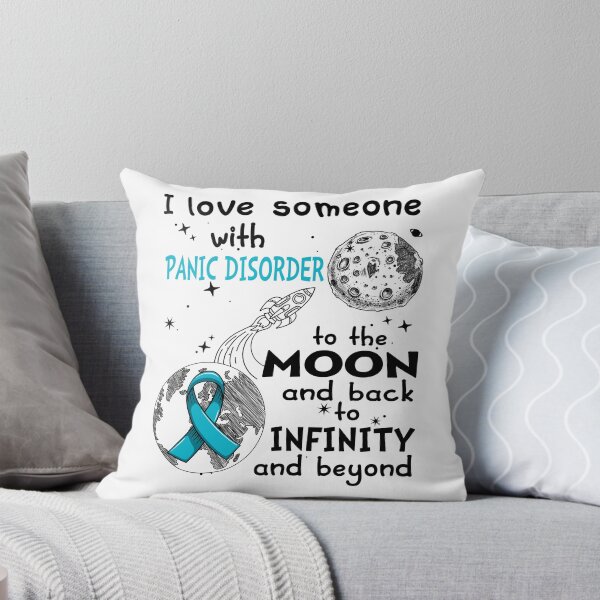 Item preview, I Love Someone With Panic Disorder To The Moon And Back designed and sold by heppenp.