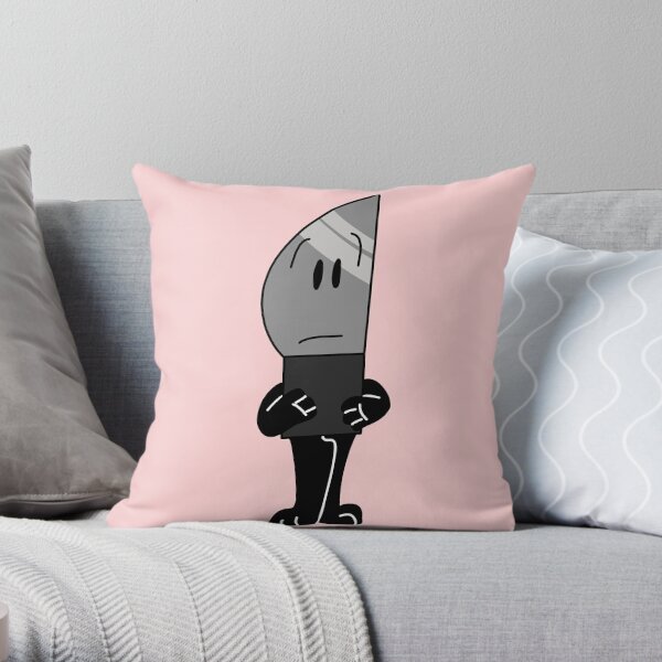 Inanimate Insanity Knife Throw Pillow For Sale By Noahhblossom Redbubble