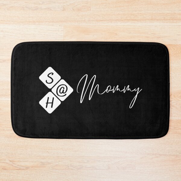 Item preview, Stay At Home Mom (SAHM) - S@H Mommy Tiles (White Printed Design) designed and sold by modernfamgear.