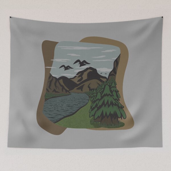 Item preview, lake Mount designed and sold by Crystarowz.
