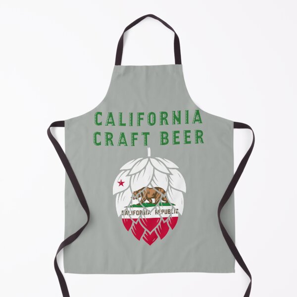 Item preview, California State Flag Drink Local California Craft Beer Hops United States of Hops designed and sold by Owl House Creative.