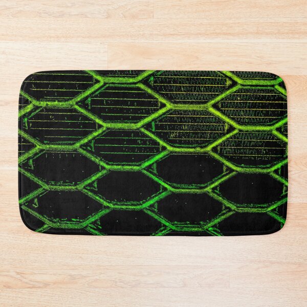 Item preview, Grill Abstract Neon Green designed and sold by Designs By YL.