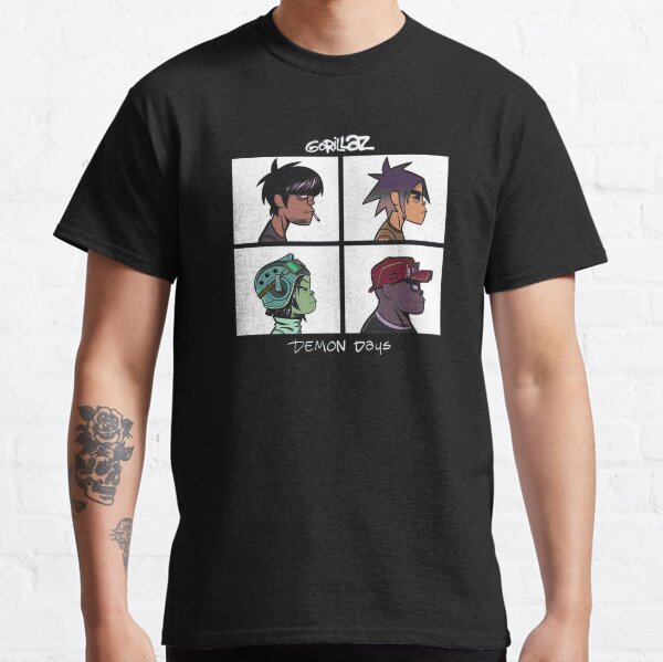 Gorilaz - Días de los demonios Camiseta clásica