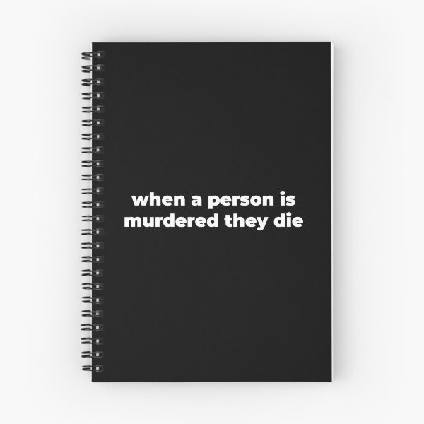 Item preview, When a person is murdered they die designed and sold by Zexten.