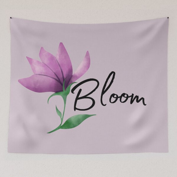 Item preview, Bloom - Purple Flower - Flowers Blooming designed and sold by JLCole.