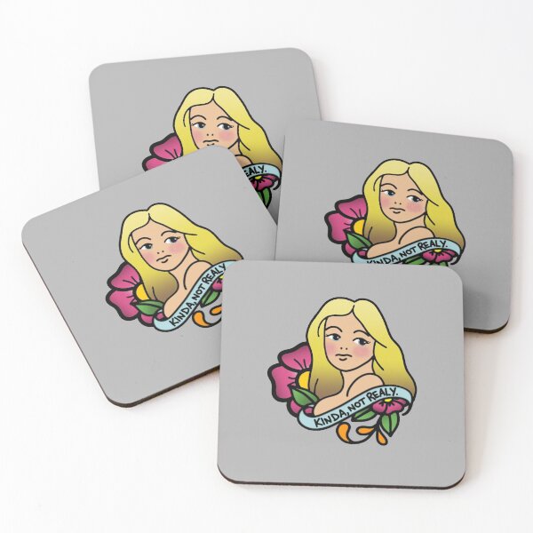 Item preview, Blonde Tattoo Woman American Traditional Style - kinda, not really designed and sold by 10pmCreations.