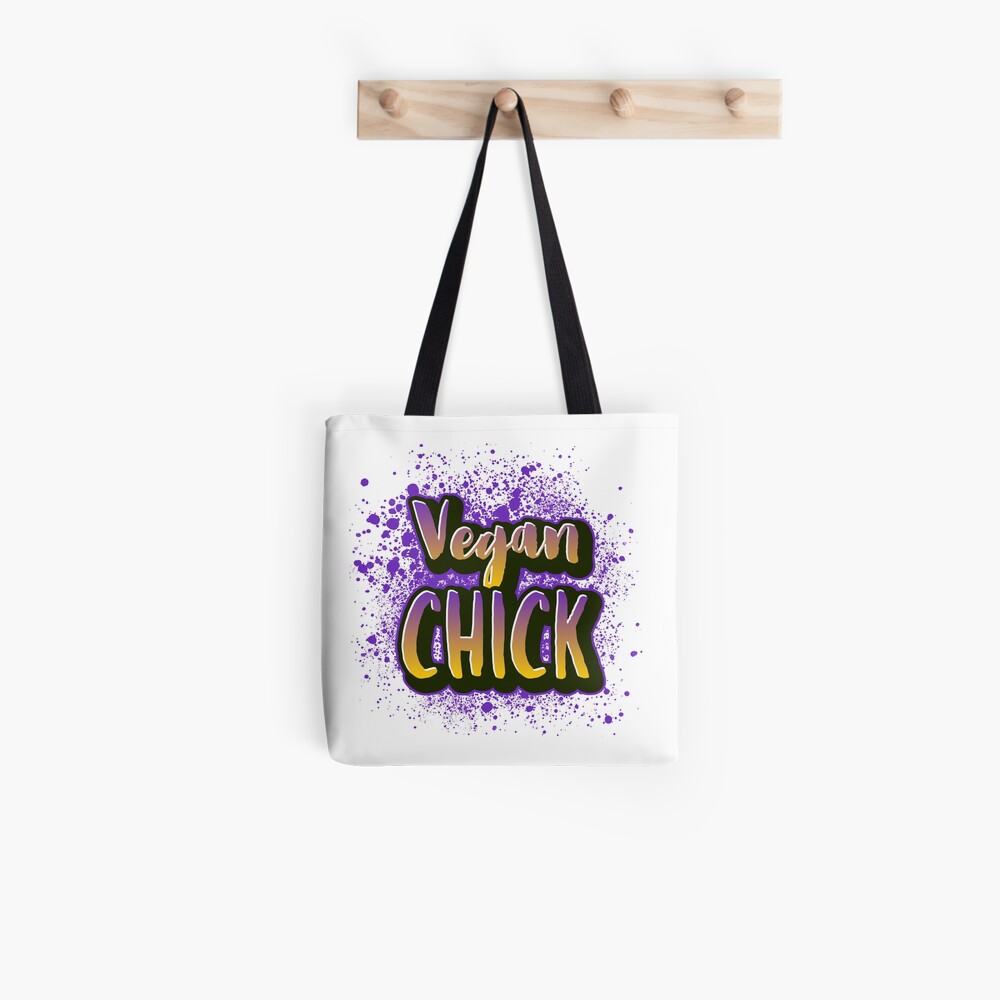 Vegan Chick Tote Bag