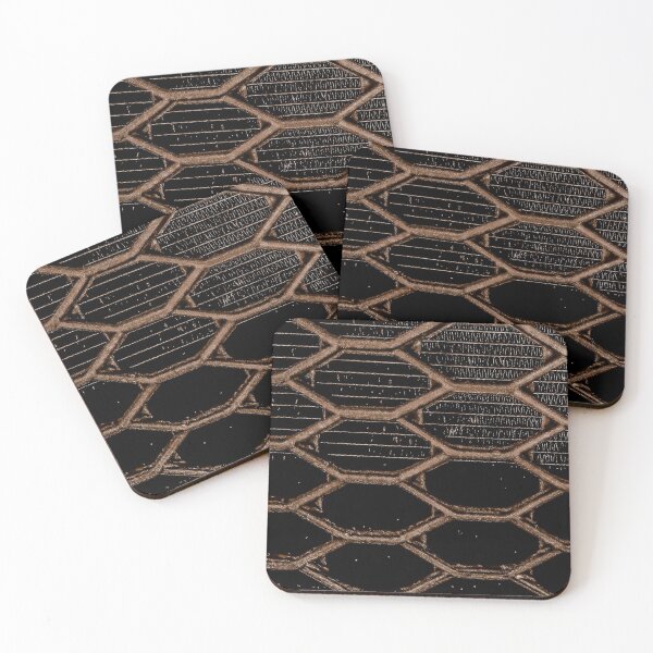 Item preview, Grill Abstract Rose Gold designed and sold by Designs By YL.