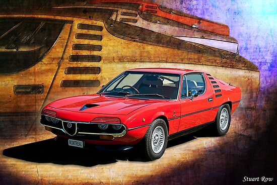 Quot Alfa Romeo Montreal Quot Poster Von Stuartrow Redbubble