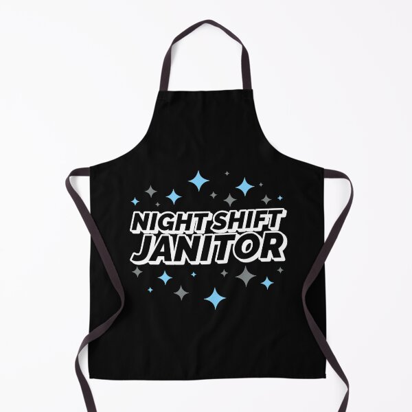 Item preview, Night Shift Janitor designed and sold by Wachi-A.