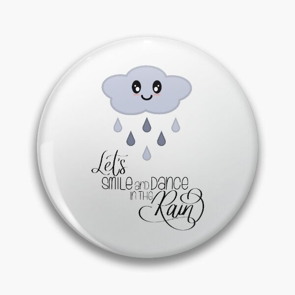 Item preview, Let's Smile and Dance in the Rain Kawaii Cute Rain Cloud designed and sold by Kelly Leung.