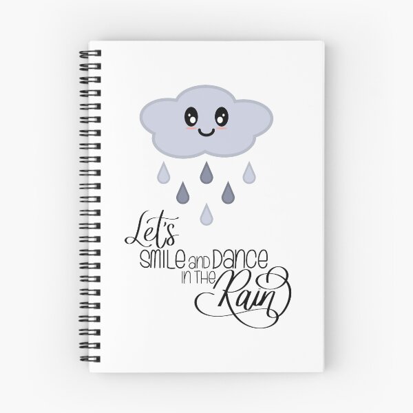 Item preview, Let's Smile and Dance in the Rain Kawaii Cute Rain Cloud designed and sold by Kelly Leung.