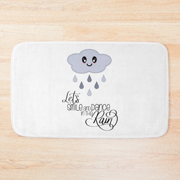 Item preview, Let's Smile and Dance in the Rain Kawaii Cute Rain Cloud designed and sold by Kelly Leung.