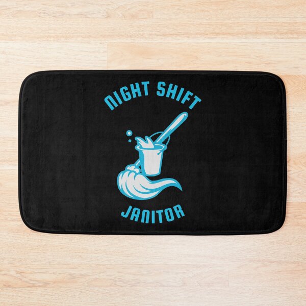 Item preview, Night Shift Janitor designed and sold by Wachi-A.