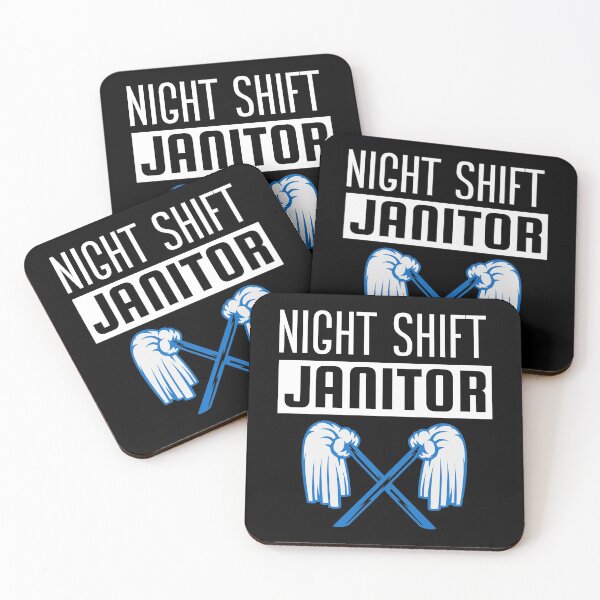 Item preview, Night Shift Janitor designed and sold by Wachi-A.