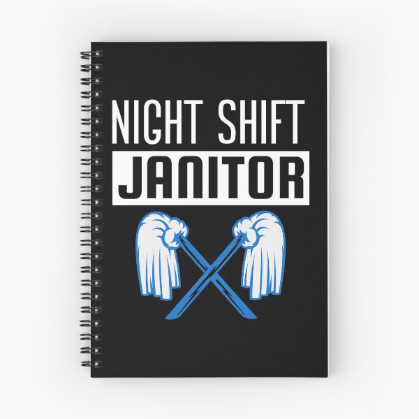 Item preview, Night Shift Janitor designed and sold by Wachi-A.