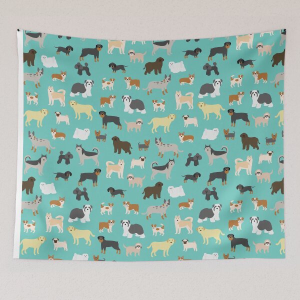 Item preview, Dogs Pattern designed and sold by babybigfoot.
