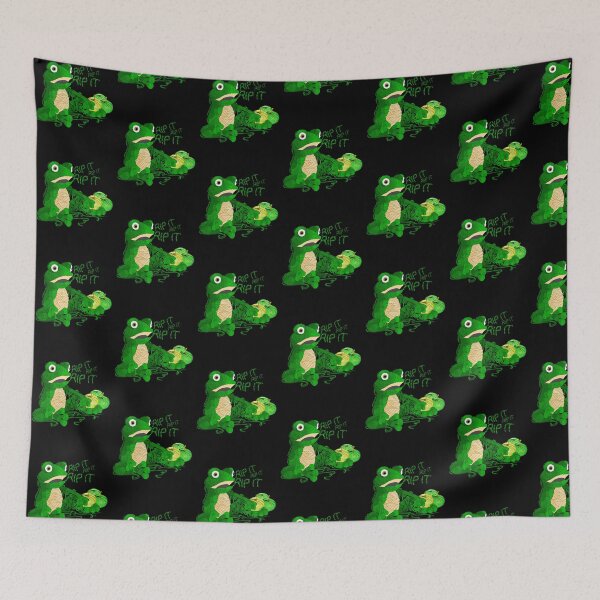 Item preview, Funny Knitting Frog Rip It Rip It designed and sold by Ginger217.