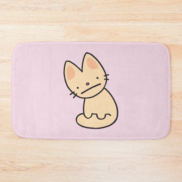 Item preview, Fennec Cat - Sand on Light Pink designed and sold by ImperfectLife.