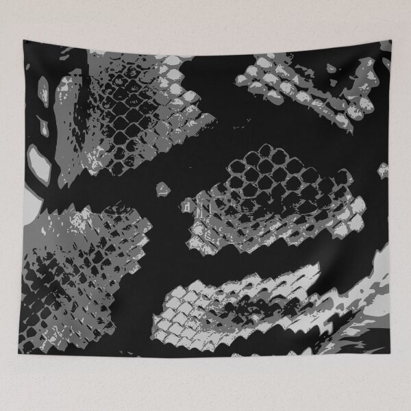 Item preview, Python Skin 3d Greyscale designed and sold by DesignFantazia.