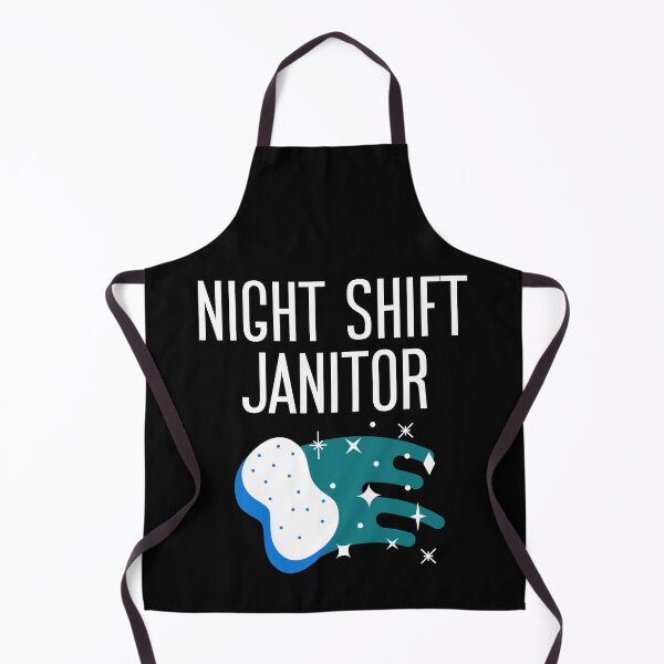 Item preview, Night Shift Janitor designed and sold by Wachi-A.