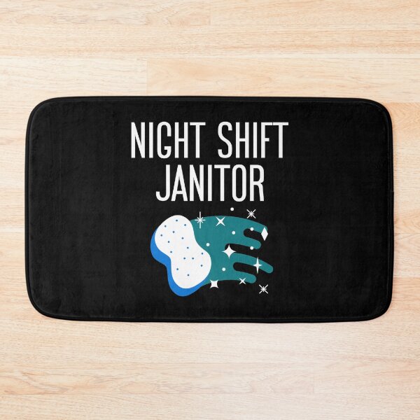 Item preview, Night Shift Janitor designed and sold by Wachi-A.