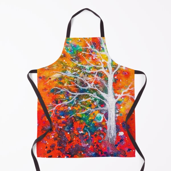 Item preview, Watercolor abstract tree designed and sold by Red Witch Art.