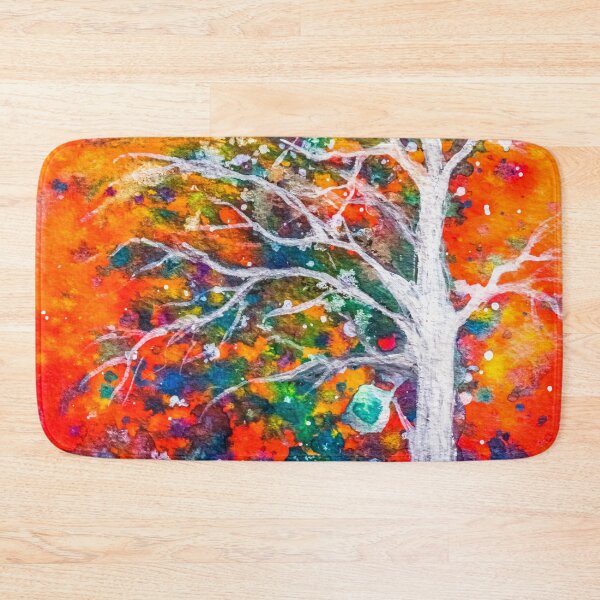 Item preview, Watercolor abstract tree designed and sold by Red Witch Art.