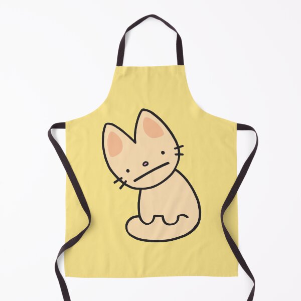 Item preview, Fennec Cat - Sand on Lemon Cream designed and sold by ImperfectLife.