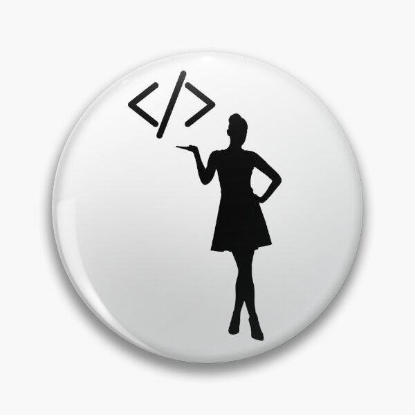 Item preview, Coding lady designed and sold by Qandy.