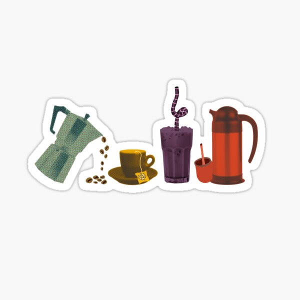 Hot, cold and cool Sticker