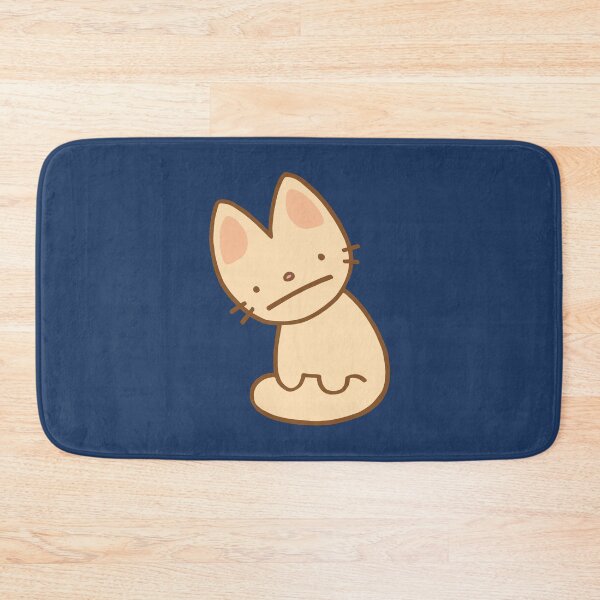 Item preview, Fennec Cat - Sand on Dark Blue designed and sold by ImperfectLife.