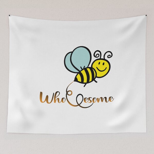 Item preview, cute wholesome bee designed and sold by AlacrityGifts.