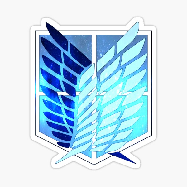 Tropas de exploración Shingeki no Kyojin Pegatina