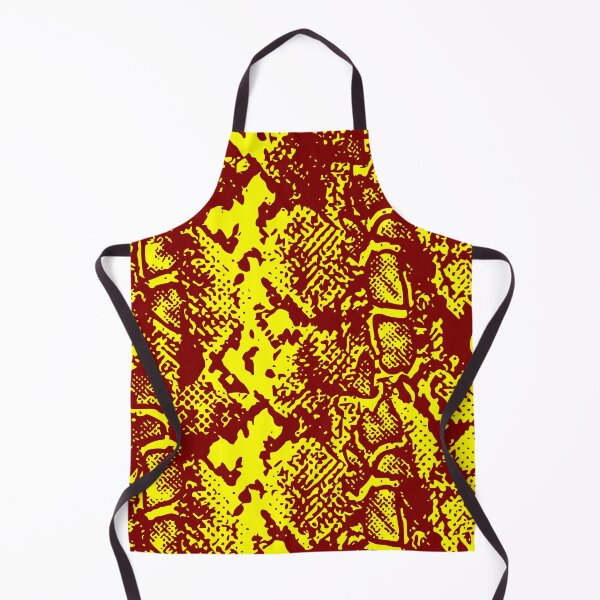 Item preview, Maroon and Yellow Python Skin Design designed and sold by DesignFantazia.