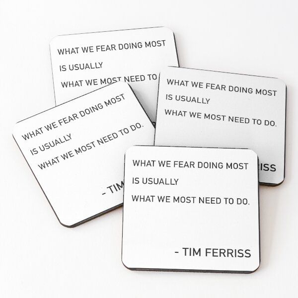 Item preview, Tim Ferriss Lo que más necesitamos hacer Cita designed and sold by JamiePullThatUp.