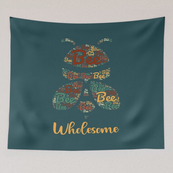 Item preview, cute wholesome bee designed and sold by AlacrityGifts.