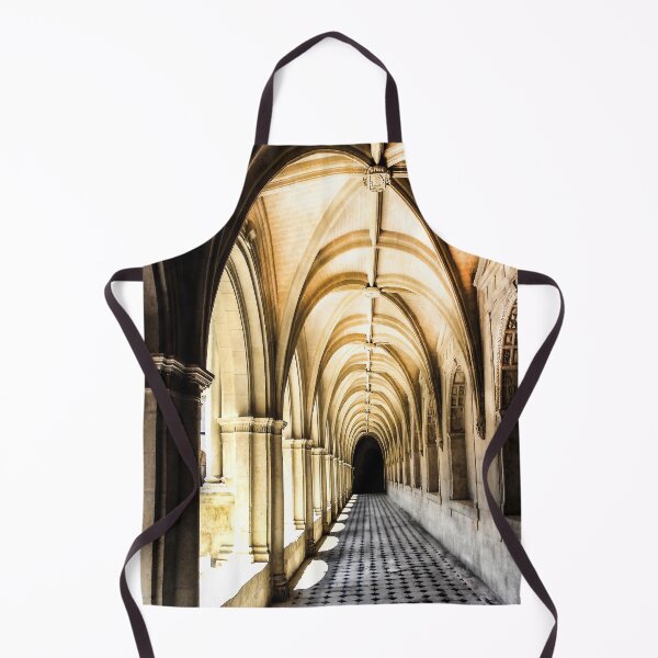 Item preview, White Marble Hallway European Arches & Architecture designed and sold by Retrospun.