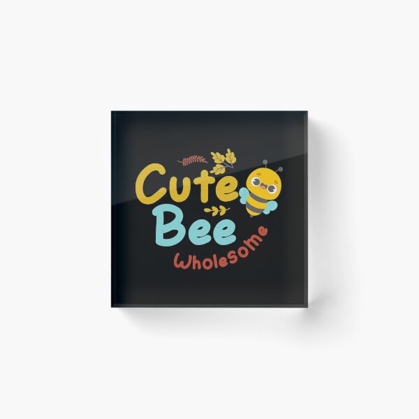 Item preview, cute wholesome bee designed and sold by AlacrityGifts.