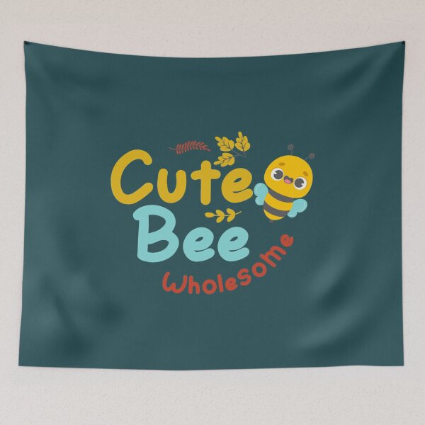 Item preview, cute wholesome bee designed and sold by AlacrityGifts.