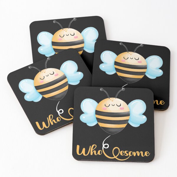 Item preview, cute wholesome bee designed and sold by AlacrityGifts.
