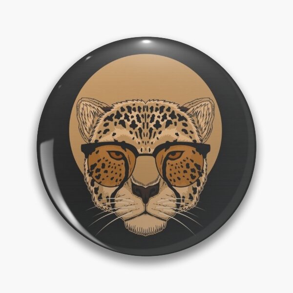 Item preview, Hipster leopard with glasses designed and sold by NatiiHerre.