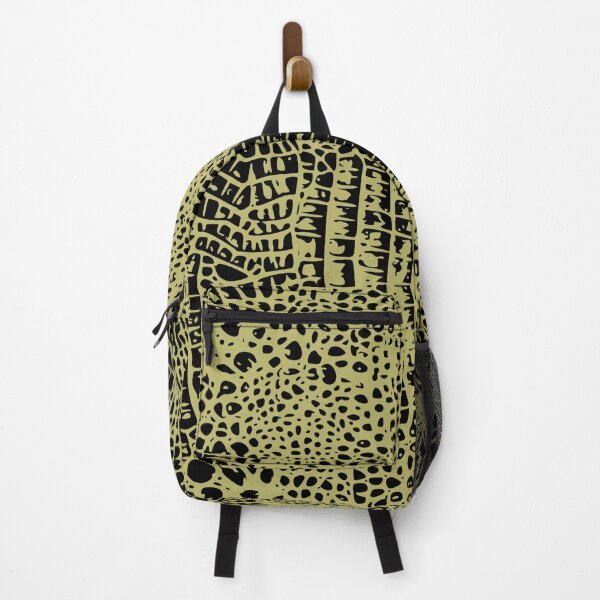 Item preview, Dark Khaki and Black Crocodile Skin Design designed and sold by DesignFantazia.
