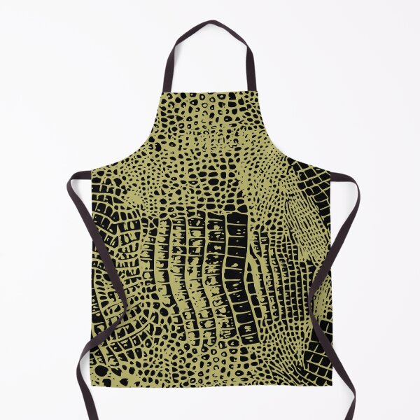 Item preview, Dark Khaki and Black Crocodile Skin Design designed and sold by DesignFantazia.