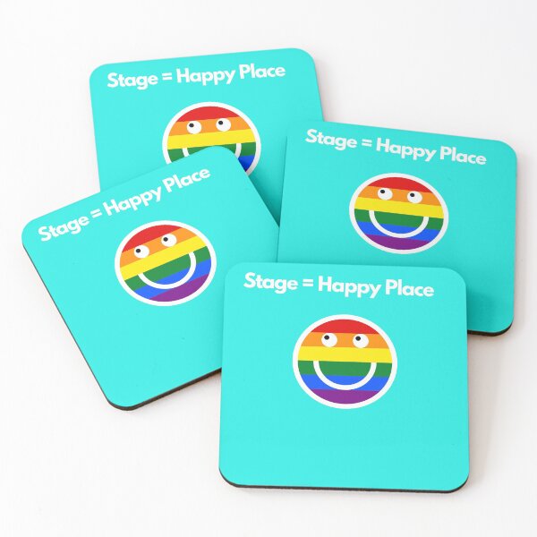 Item preview, Stage equals happy place. -  Musical theatre performance designed and sold by moztheatre.