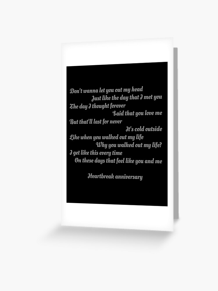 Daniel Caesar Lyrics Greeting Cards for Sale