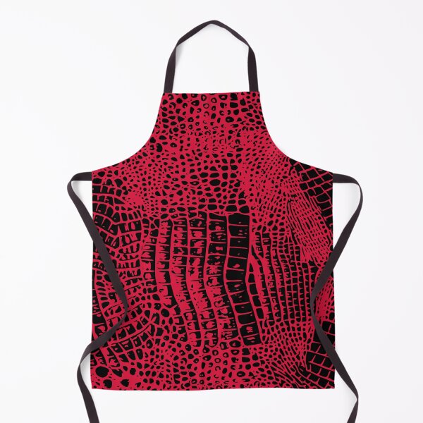 Item preview, Crimson and Black Crocodile Skin Design designed and sold by DesignFantazia.