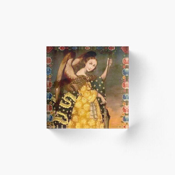 Archangel St. Raphael - Saint Raphael Acrylic Block